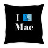 apple macintosh computer Throw Pillow