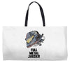 full metal jaeger Weekender Totes
