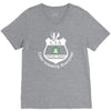 cia badge cider imbibing anarchist with badge V-Neck Tee