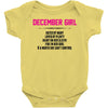 December Girl Hated By Many Baby Onesie