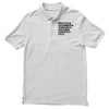 vegan Men's Polo Shirt
