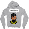 Killmonger Hey Auntie Zipper Hoodie