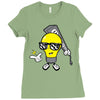 light blub guy Ladies Fitted T-Shirt
