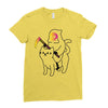death rides Ladies Fitted T-Shirt