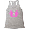 i wear pink for my mom Racerback Tank