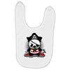 pirate panda Baby Bibs