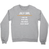 July Girl Crewneck Sweatshirt