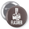 flasher camera Pin-back button