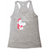 santa define naughty Racerback Tank