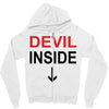 devil inside Zipper Hoodie