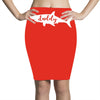 Momma Shark Pencil Skirts