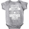 Awesome Brother Looks Like Baby Onesie