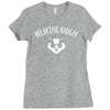 breaking badger Ladies Fitted T-Shirt