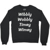 wibbly w0bbly Crewneck Sweatshirt