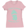 saint patrick made me do it Ladies Fitted T-Shirt