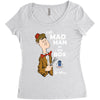 the mad man in the box Women's Triblend Scoop T-shirt