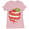 you are the apple of my eye Ladies Fitted T-Shirt