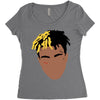 abstract design of xxxtentacion Women's Triblend Scoop T-shirt