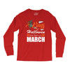 Halloween Kings Are Born In March Long Sleeve Shirts