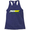 president eat people Racerback Tank