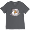 schr&ouml;dinger pizza V-Neck Tee