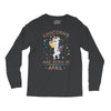 Unicorns are born in April Long Sleeve Shirts