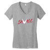 Savage Women's V-Neck T-Shirt