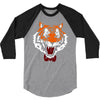 tiger bow tie 3/4 Sleeve Shirt
