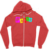 party party Zipper Hoodie