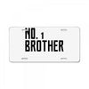 number one brother License Plate
