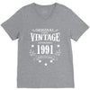 original parts vintage established 1991 perfectly aged V-Neck Tee