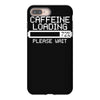 caffeine loading iPhone 8 Plus