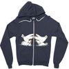 chicken fight Zipper Hoodie