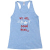 stephen we all float down here movie scene baloon Racerback Tank