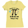 happy pi day pi day 2015 3 14 15 9 26 53 Ladies Fitted T-Shirt