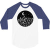 geometric sky 3/4 Sleeve Shirt