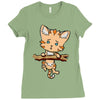 keep holding on Ladies Fitted T-Shirt