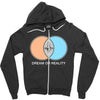 dream or reality Zipper Hoodie
