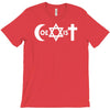 uomo coexist u2 band rock bono musica T-Shirt