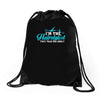 i'm the hairstylist Drawstring Bags
