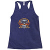 biker route 66, live the legend Racerback Tank