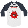 Superhero On The Way 3/4 Sleeve Shirt