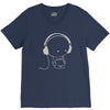 summer top men V-Neck Tee