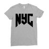 nyc new york city Ladies Fitted T-Shirt