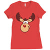 christmas xmas Ladies Fitted T-Shirt