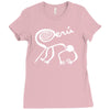 marca peru nazca lines monkey Ladies Fitted T-Shirt