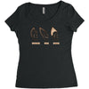 nerd ears Women's Triblend Scoop T-shirt