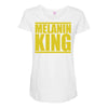 melanin king Maternity Scoop Neck T-shirt