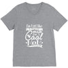 not like a regular mom i'm a cool mom V-Neck Tee