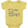 now or later Baby Onesie